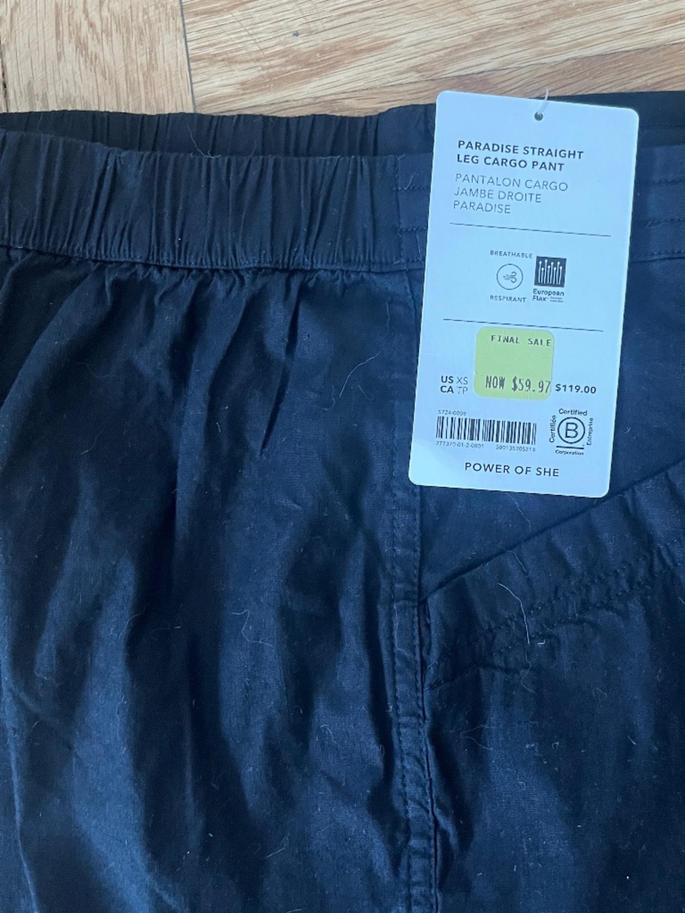 Athleta Paradise Mid Rise Straight Leg Cargo Pant - Picture 6 of 14